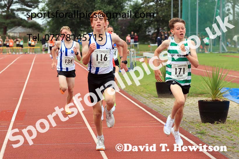 1500 metres, 2025 NEGP No 5 Monkton, Wednesday, July 23rd. Photo: David T. Hewitson/Sports for All Pics